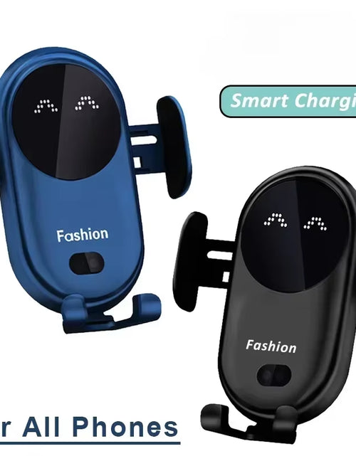 Load image into Gallery viewer, AutoGrip Wireless Car Charger – Infrared Sensor Mount & Fast Charging Stand for iPhone & Samsung