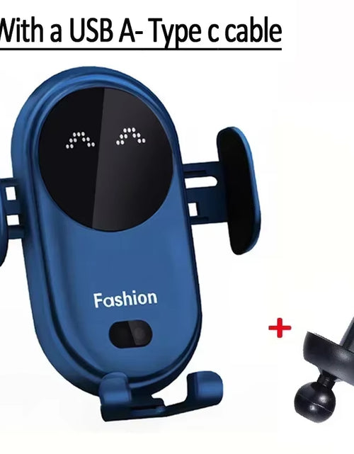 Load image into Gallery viewer, AutoGrip Wireless Car Charger – Infrared Sensor Mount & Fast Charging Stand for iPhone & Samsung