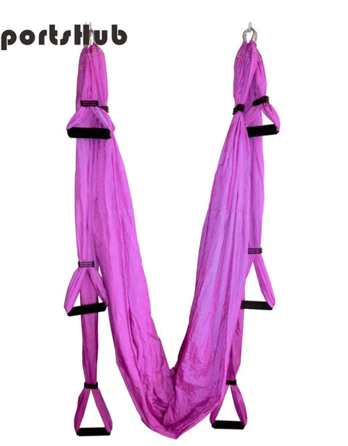 Load image into Gallery viewer, Anti-Gravity Yoga Belts Strength Decompression Yoga Hammock Inversion Gym Strap Yogaswing EF0012
