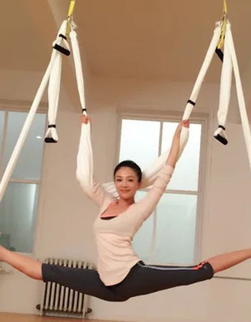 Load image into Gallery viewer, Anti-Gravity Yoga Belts Strength Decompression Yoga Hammock Inversion Gym Strap Yogaswing EF0012
